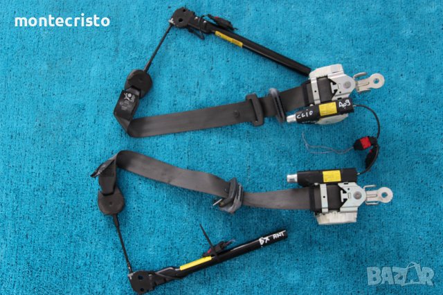 Преден десен колан Renault Clio III (2005-2013г.) хечбек 5 врати / Рено Клио, снимка 2 - Части - 39805589