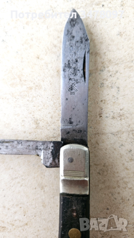 Джобен нож, стар, снимка 1 - Други ценни предмети - 44807918