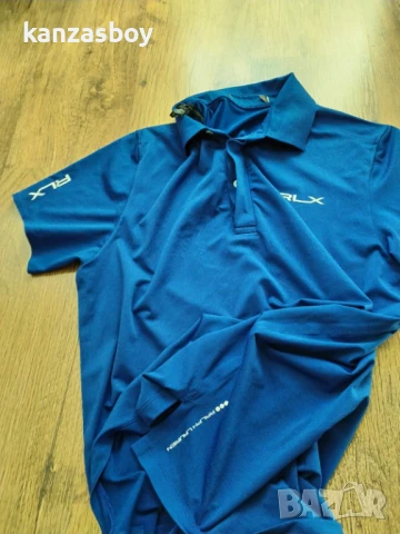 RLX Ralph Lauren Golf - страхотна мъжка тениска Л, снимка 9 - Тениски - 51009862