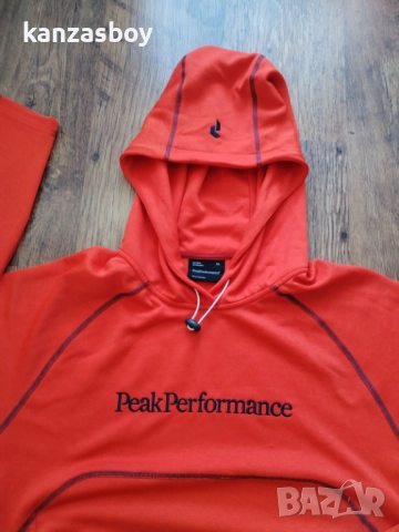 peak performance will hood. - страхотно мъжко горнище КАТО НОВО 2ХЛ