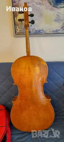 Старо 4/4 виолончело, Schuster, Германия, около 120 год., снимка 5 - Струнни инструменти - 51410038