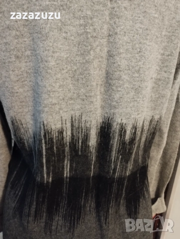 ВЛНА И АНГОРА дамска дълга жилетка, снимка 5 - Жилетки - 53190926