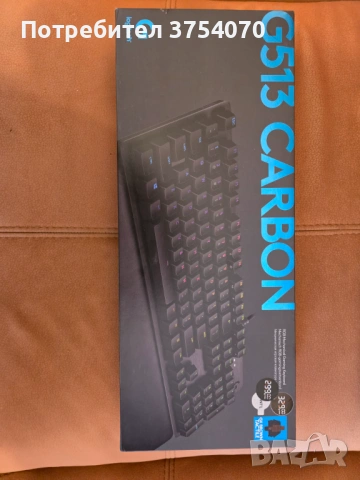 Механична клавиатура Logitech 513 Carbon, снимка 3 - Клавиатури и мишки - 53062824