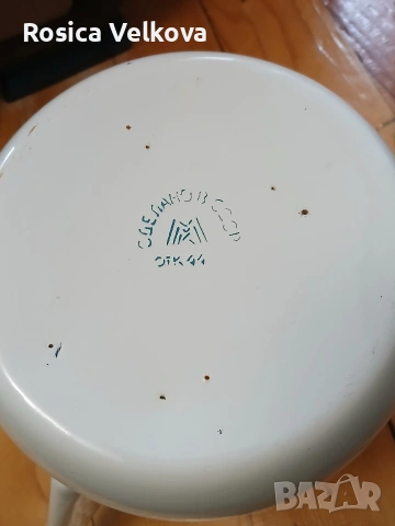 Лот емайлирани съдове , снимка 12 - Прибори за хранене, готвене и сервиране - 53242956