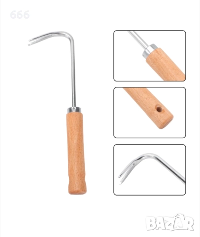 Инструмент за плевене: идеален за премахване на глухарчета, магарешки бодил, коприва и други , снимка 8 - Други инструменти - 52950991