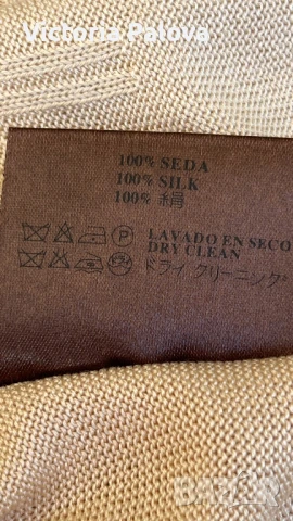 HAUTE COUTURE  модна къща LOEWE лукс копринен топ, снимка 16 - Корсети, бюстиета, топове - 51235025