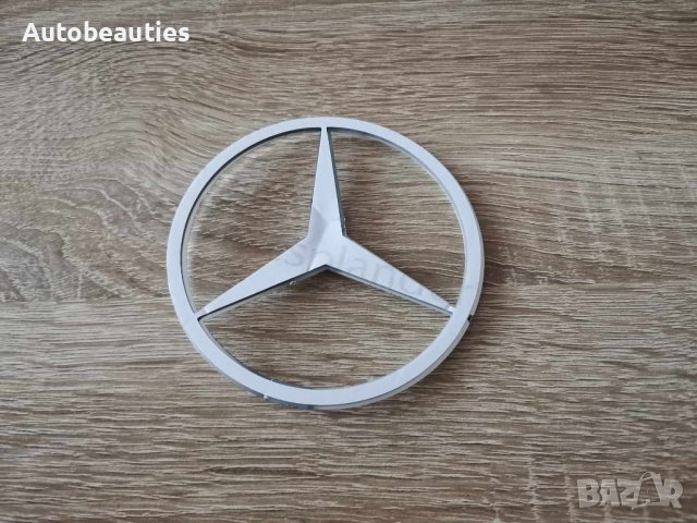 емблема лого Мерцедес Бенц Mercedes Benz черен гланц, снимка 5 - Аксесоари и консумативи - 44370637