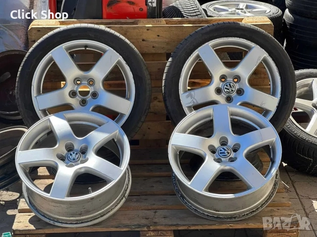 5х100 17 Vw Golf 4 Volkswagen 5x100 17, снимка 5 - Гуми и джанти - 51801761