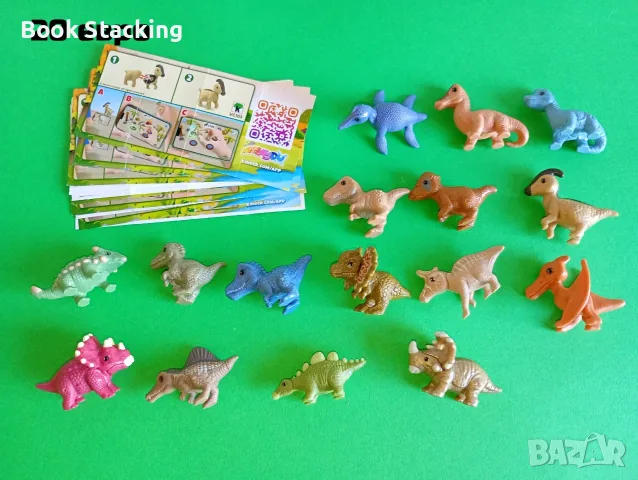 Kinder - Natoons Dinosaurs, DC Playmobil, Stranger Things, снимка 2 - Колекции - 55752352