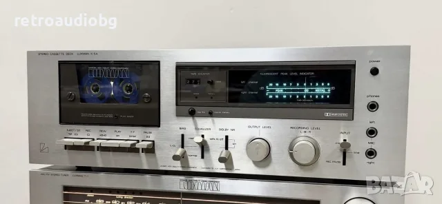 🔈Ретро дек LUXMAN K-5 A- Made in Japan - профилактиран🔈, снимка 2 - Декове - 56336244