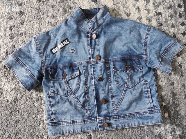 Pause jeans/ Negative wear късо дънково яке, снимка 2 - Якета - 33019582