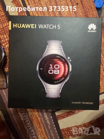 Huawei watch 5 42mm gold СПЕШНО!, снимка 2 - Смарт часовници - 54295881