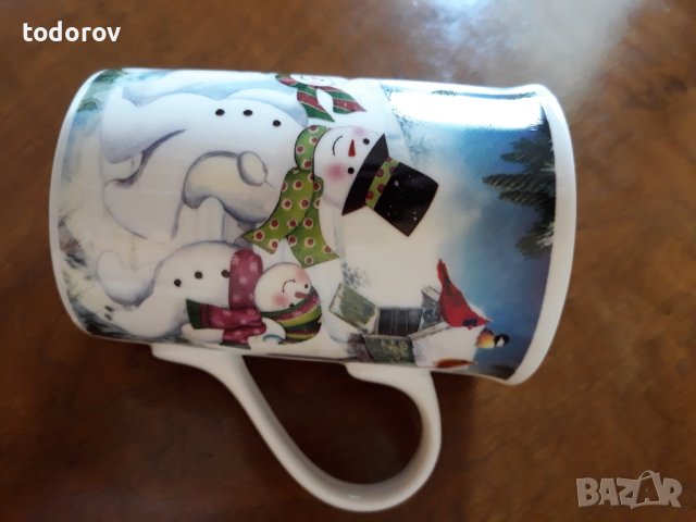 Чаша коледна , снимка 4 - Чаши - 42536289