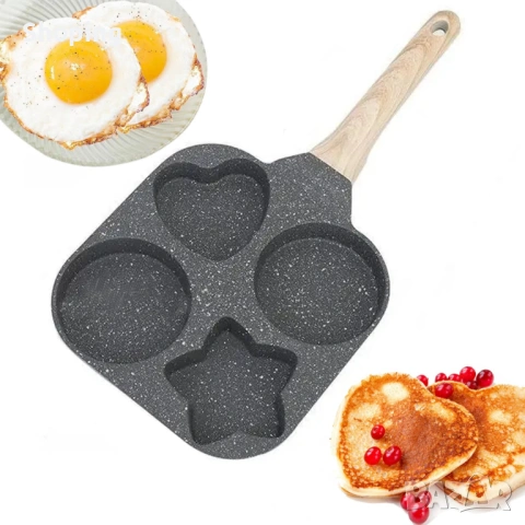 Тигани за яйца, палачинки, кюфтенца, газова индукция, снимка 7 - Съдове за готвене - 53307462