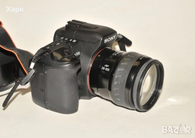Sony A300 DSLR, пълен комплект, два обектива, снимка 5 - Обективи и филтри - 52031875
