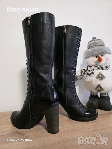 Ботуши от естествена кожа, снимка 2 - Дамски ботуши - 53142897