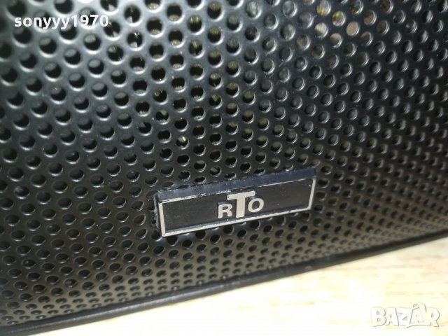 RTO 2X100W METTAL ВНОС ШВЕЦИЯ 0103212012, снимка 11 - Тонколони - 32004431