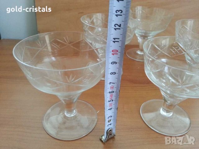 Кристални чаши , снимка 5 - Чаши - 30043402