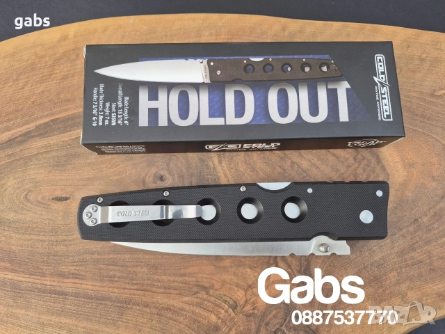Сгъваем нож Cold Steel Hold Out 6,CS-11G6, снимка 6 - Ножове - 53364695