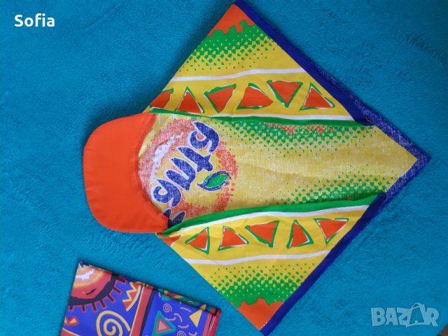 Кока Кола/Фанта за Фенове/Колекции:  3 вида FANTA bandana-шал, и с козирка- 90те, снимка 3 - Колекции - 31656567