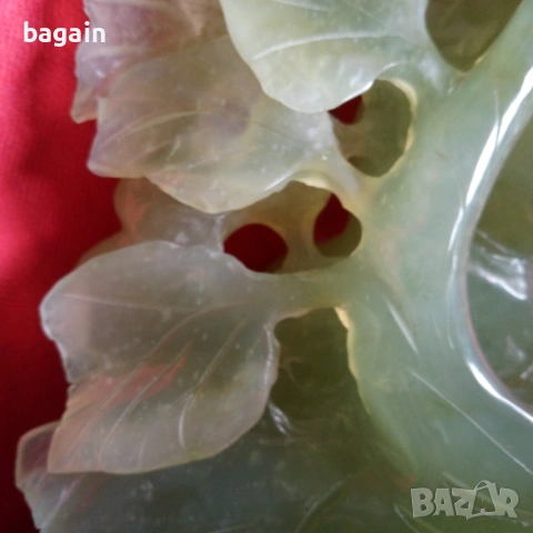 Нефрит- жадеид., снимка 4 - Антикварни и старинни предмети - 53945355