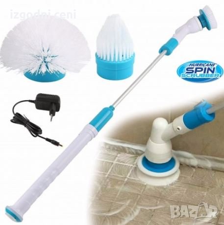 Електрическа четка за почистване на баня, снимка 3 - Парочистачки и Водоструйки - 32074095