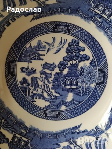 английска голяма чиния JOHNSON BROS, снимка 2 - Чинии - 39480177