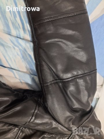 Намалена цена 130лв р-р М естествена кожа River skin, снимка 5 - Палта, манта - 38007003