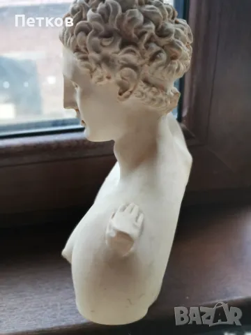 мраморен бюст, снимка 3 - Статуетки - 49773219