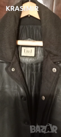 Кожено Манто "Line A" XXXXL, снимка 2 - Якета - 53106639