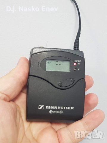 Sennheiser EK100/G2 преносим приемник за камера (786-822 MHz), снимка 5 - Микрофони - 33872541