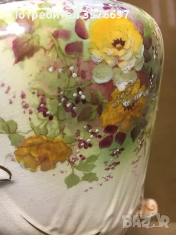 Стара английска бисквитиера с маркировки, снимка 6 - Други ценни предмети - 49782267