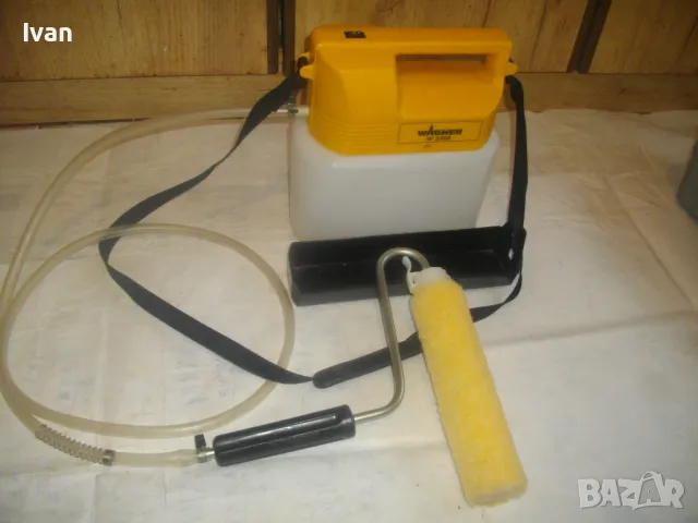 WAGNER НОВ НЕМСКИ ОРИГИНАЛЕН АКУМУЛАТОРЕН ВАЛЯК ЗА БОЯДИСВАНЕ Система за боядисване 4 литра 6 волта, снимка 3 - Други инструменти - 47977480