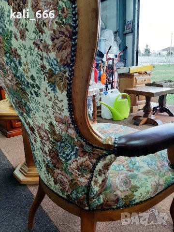 Ретро кресло внос от Холандия , снимка 6 - Дивани и мека мебел - 40251852