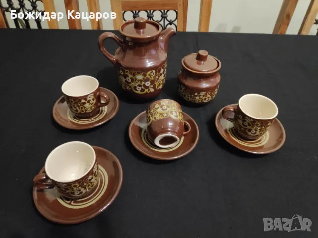 Сервиз за кафе,. Цена 7,50 евро.  Пращам по Еконт., снимка 2 - Сервизи - 49580035