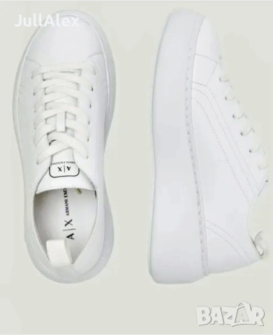 Дамски бели маратонки Armani