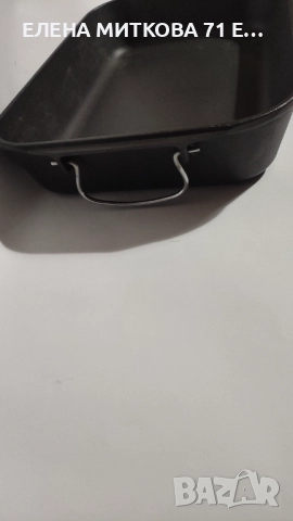 Тежка и голяма чугунена тава с неръждаеми дръжки, снимка 4 - Съдове за готвене - 52795629