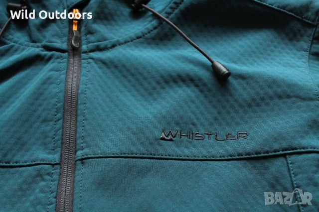WHISTLER - мъжко туристическо софтшел яке, размер L, снимка 3 - Спортни дрехи, екипи - 53193302