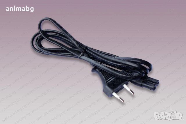 ANIMABG Захранващ кабел CEE 7/17 (C) към IEC C7, снимка 1 - Друга електроника - 35550652
