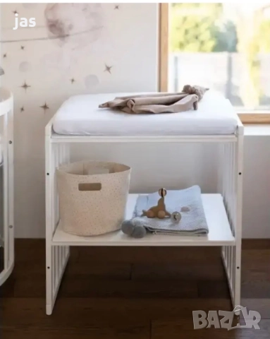 Дървена кошара с Люлеещ механизъм 7в1 - 0-10год., снимка 7 - Бебешки легла и матраци - 51609606