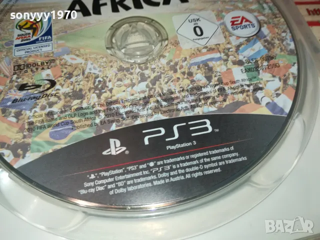 FIFA 2010 SOUTH AFRICA-SONY PS3 GAME 2402251800, снимка 14 - Игри за PlayStation - 49260303