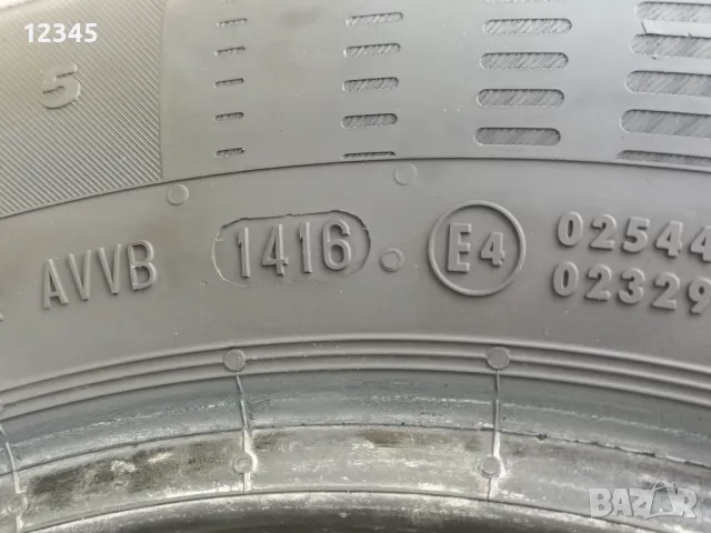 175/70R14 continental-№81, снимка 7 - Гуми и джанти - 49541148