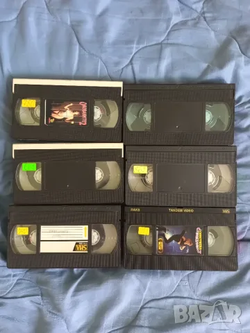 Видеокасети VHS със записи- цената е за всичко