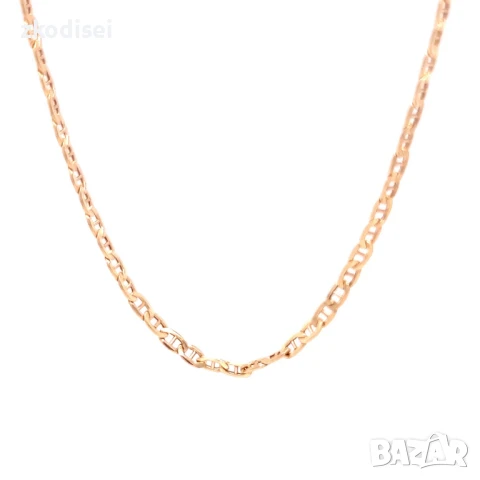 Златен синджир 3,13гр. 49,0см. 14кр. проба:585 модел:32118-4, снимка 2 - Колиета, медальони, синджири - 50656654