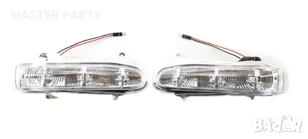Супер ярки LED Мигачи за Огледала за Mercedes S-Class W220 / CL W215 (1998-2002) Код: 0376, снимка 4 - Части - 55737969