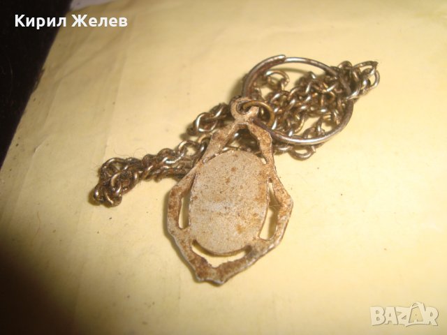 СТАРА ПРАВОСЛАВНА ИКОНКА с ВЕРИЖКА 74381, снимка 3 - Други ценни предмети - 33962748