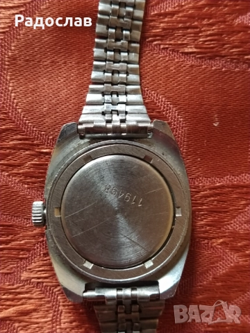 дамски механичен часовник ЛУЧ, снимка 3 - Дамски - 51999016