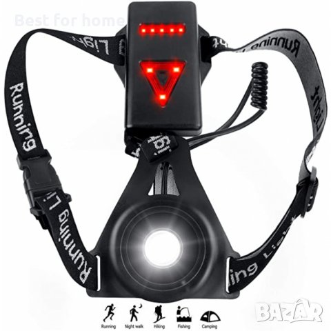 Акумулаторни светлина за бягане. Двулицеви.Run light cree xre Q5, снимка 9 - Спортна екипировка - 38502202