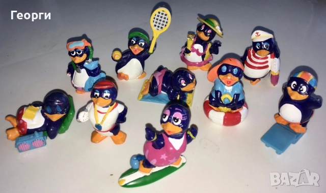 Продавам отделни фигурки на Kinder Surprise за попълване на колекции от Италия.(90-те), снимка 14 - Фигурки - 52663348