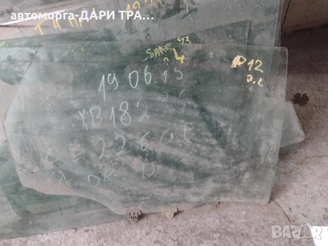 стъкло за Нисан Примера П12 комби 2004г.странично задно ляво, снимка 1 - Части - 44352233